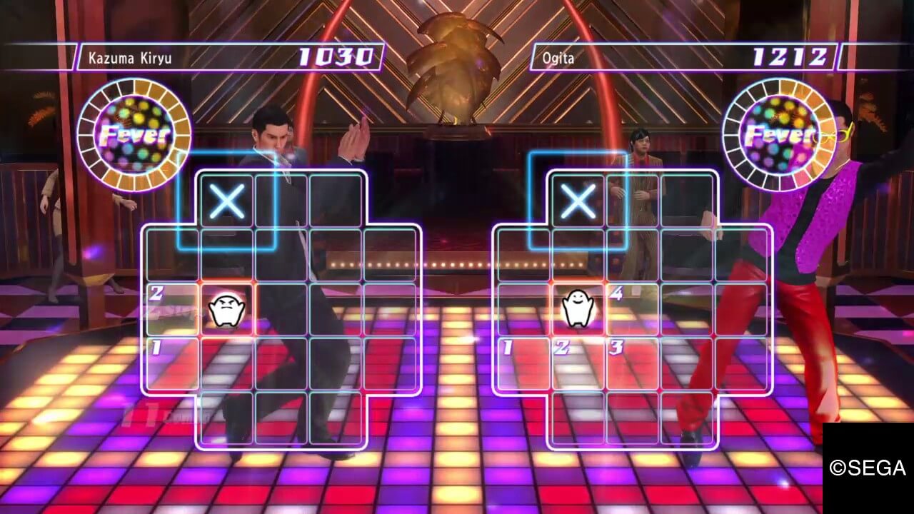 yakuza 0 dance mini game